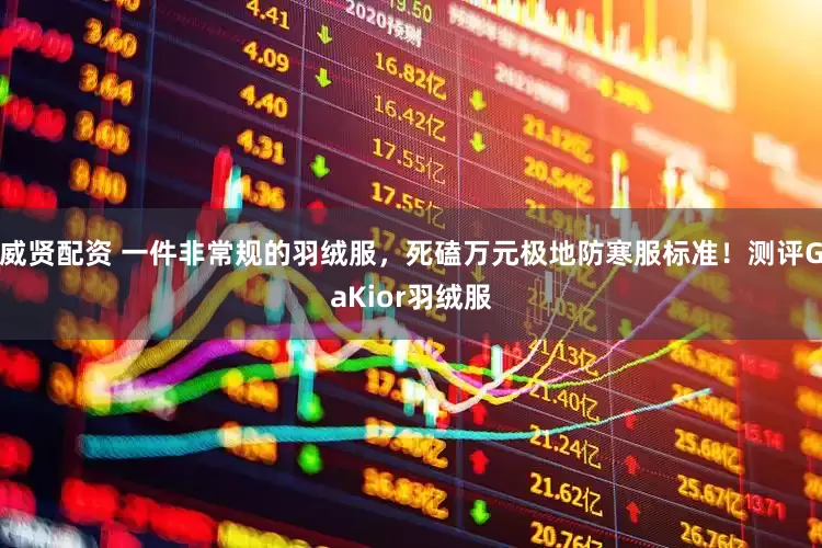 威贤配资 一件非常规的羽绒服，死磕万元极地防寒服标准！测评GaKior羽绒服